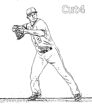 yankees baseball coloring pages 1